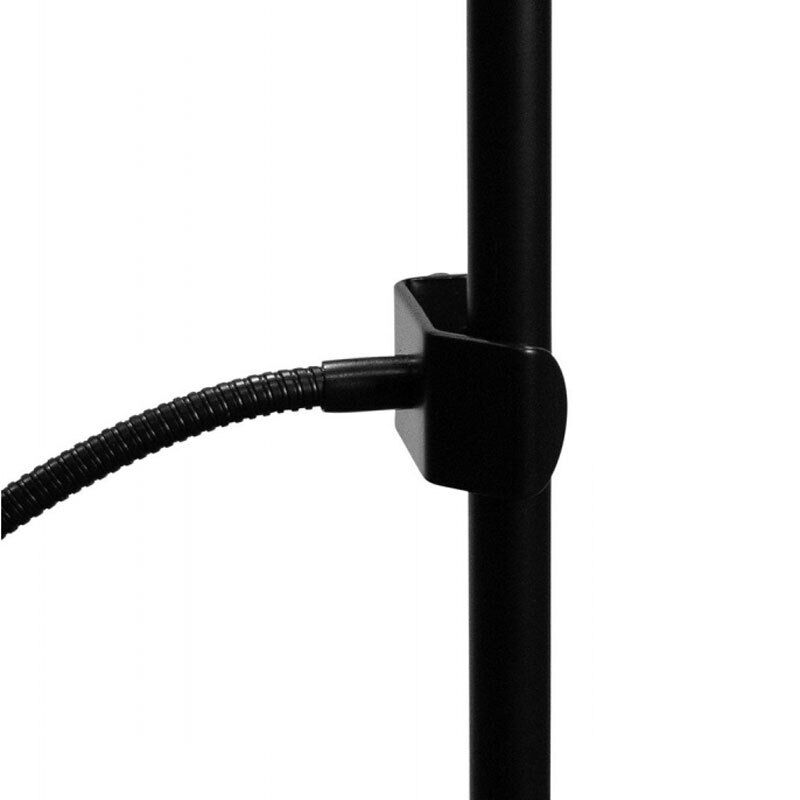 On Stage Metal Pop Blocker 5.38" with Gooseneck and C-Clamp ASVSM5-B — view 4
