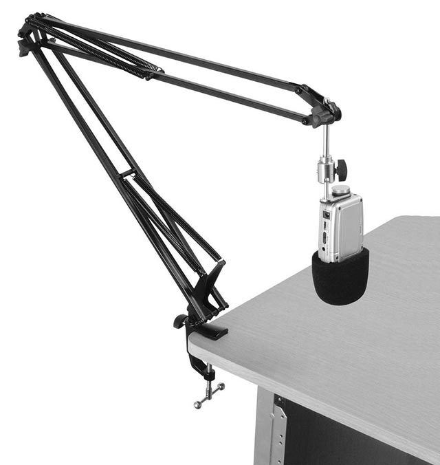 On Stage MBS5000 Broadcast/Webcast Microphone Boom Arm with 10' XLR Cable — view 3