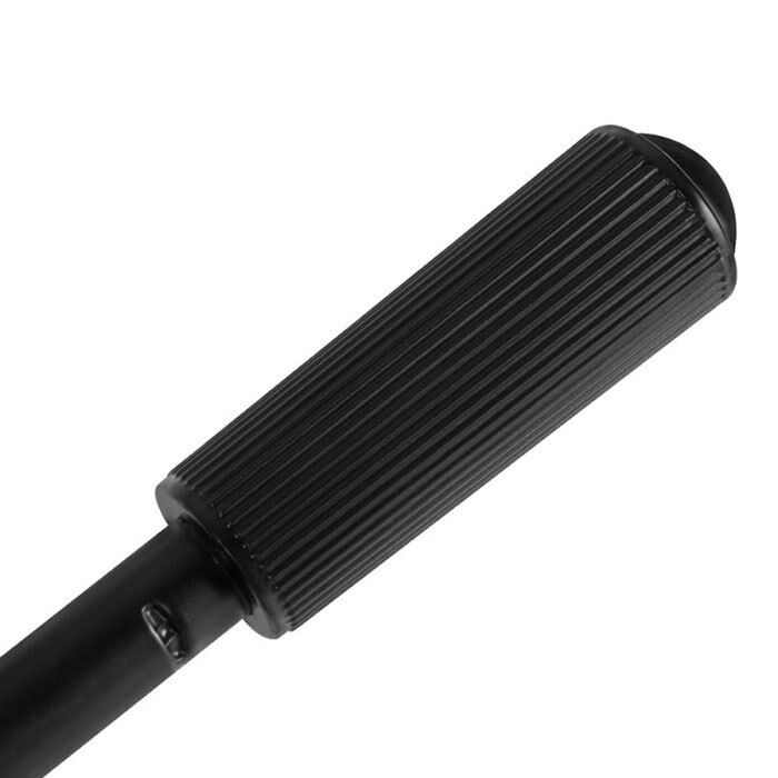 On Stage Low Profile Kick Drum/Amp Microphone Stand, Adjustable 17-28.5", Black Powder Coated, All Metal Construction, Boom Length 21.5-36" — view 6
