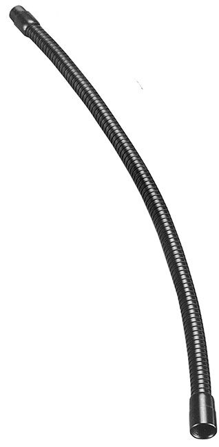 On Stage 19" Black Metal Gooseneck with Solid Steel Ends