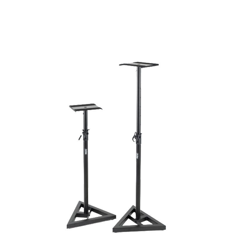 On Stage SMS6000P Studio Monitor Stands - Adjustable Height, Black, Steel, 1 Pair, 36.5" - 54", 90 lbs Weight Capacity — view 6