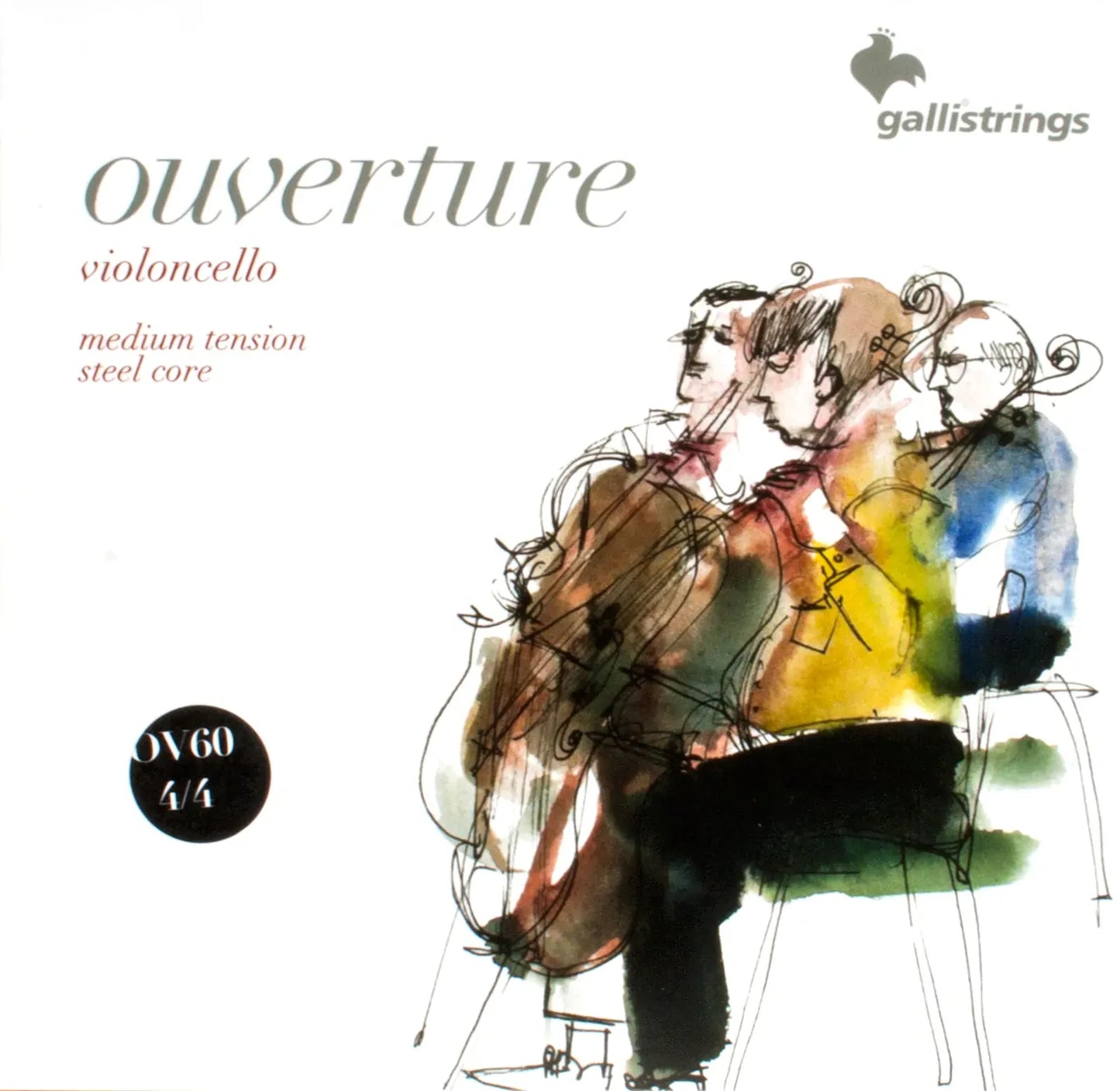 Galli 4/4 Overture Cello String Set
