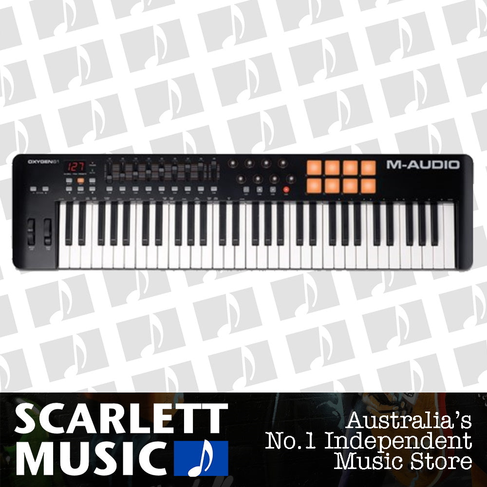 M-Audio Oxygen 61 MIDI Keyboard Studio Controller 61-Note — view 2