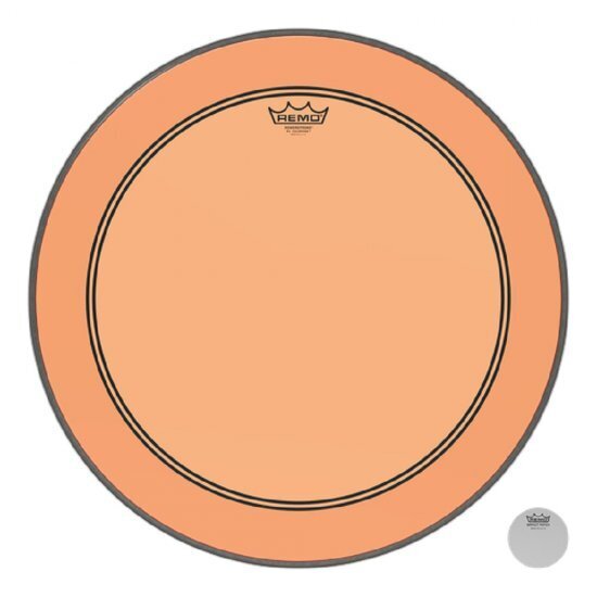 Remo 20" Powerstroke 3 Colortone Orange Bass Drum Head