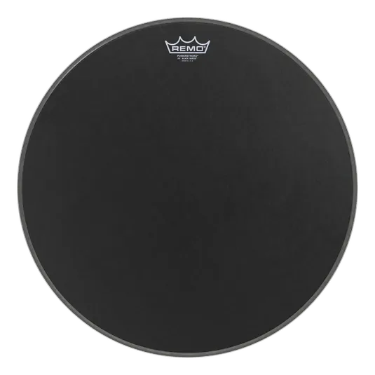 Remo Powerstroke 3 20 Inch Bass Drum Head Black Suede