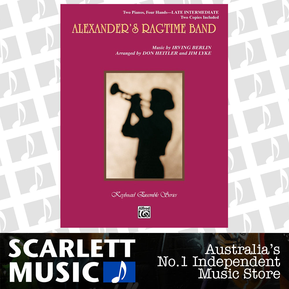 Alexander's Ragtime Band Piano Sheet Music for Duo 2P4H — view 2