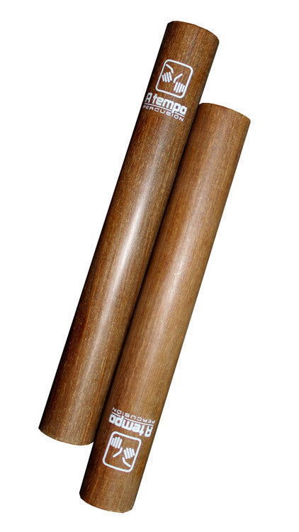 A Tempo Wooden Claves in Brazilian Walnut