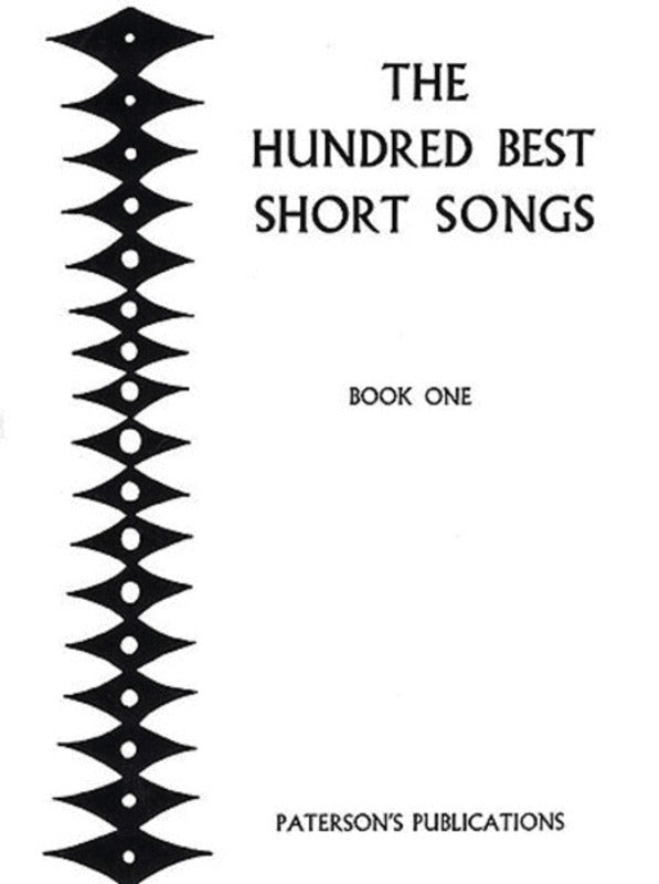 The 100 Best Short Songs Book 1 Voice/Piano (Softcover Book)