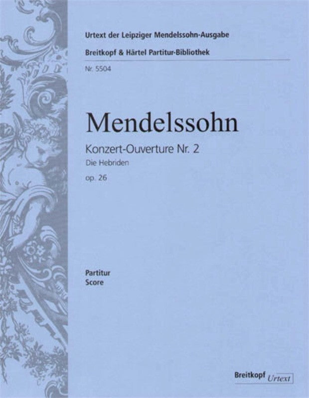 Hebrides Overture Op 26 Score