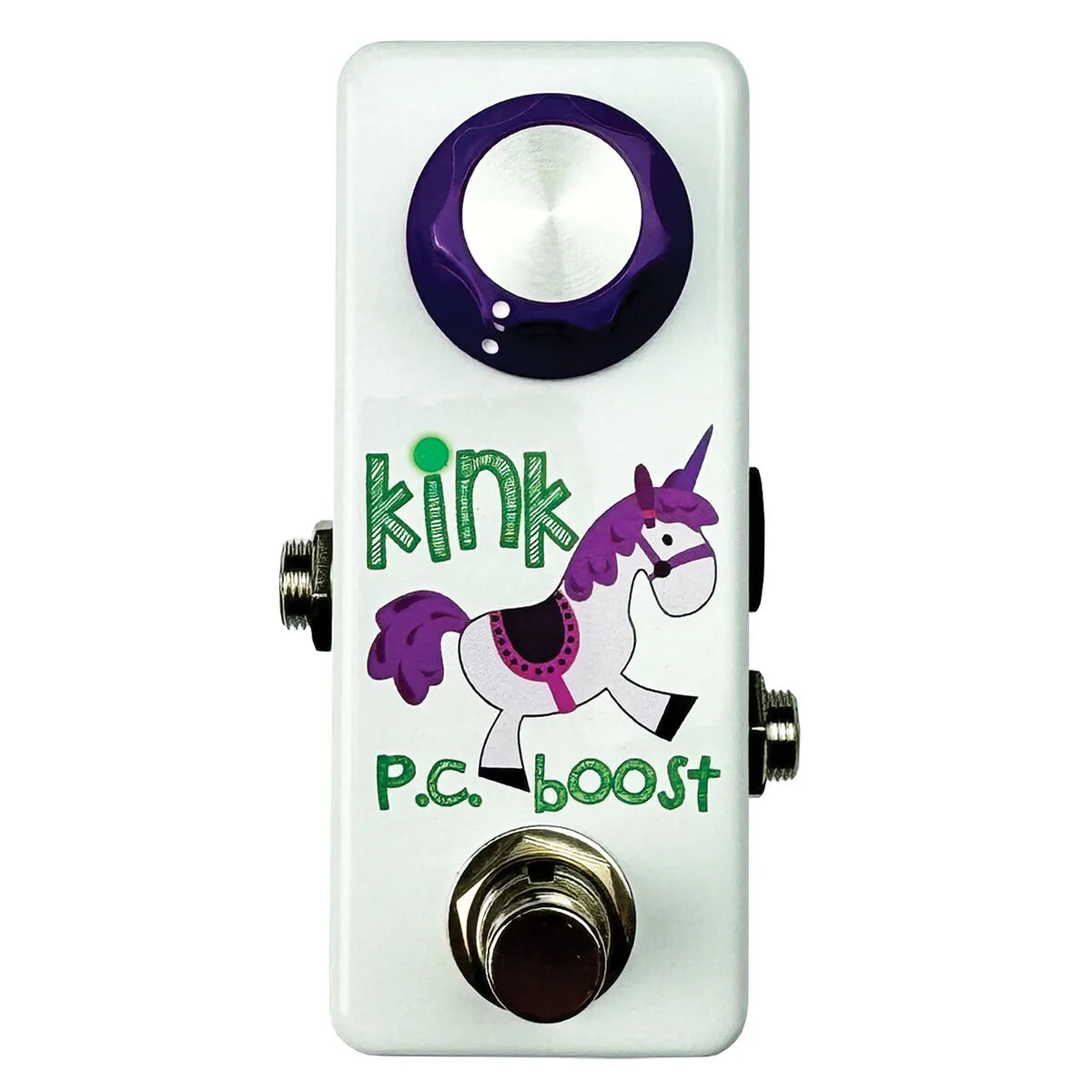 Kink Politically Correct Boost Pedal - Based on Micro Amp, 1590A Enclosure
