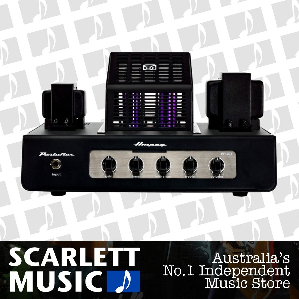 Ampeg PF-20T 20w Valve Bass Head — view 2