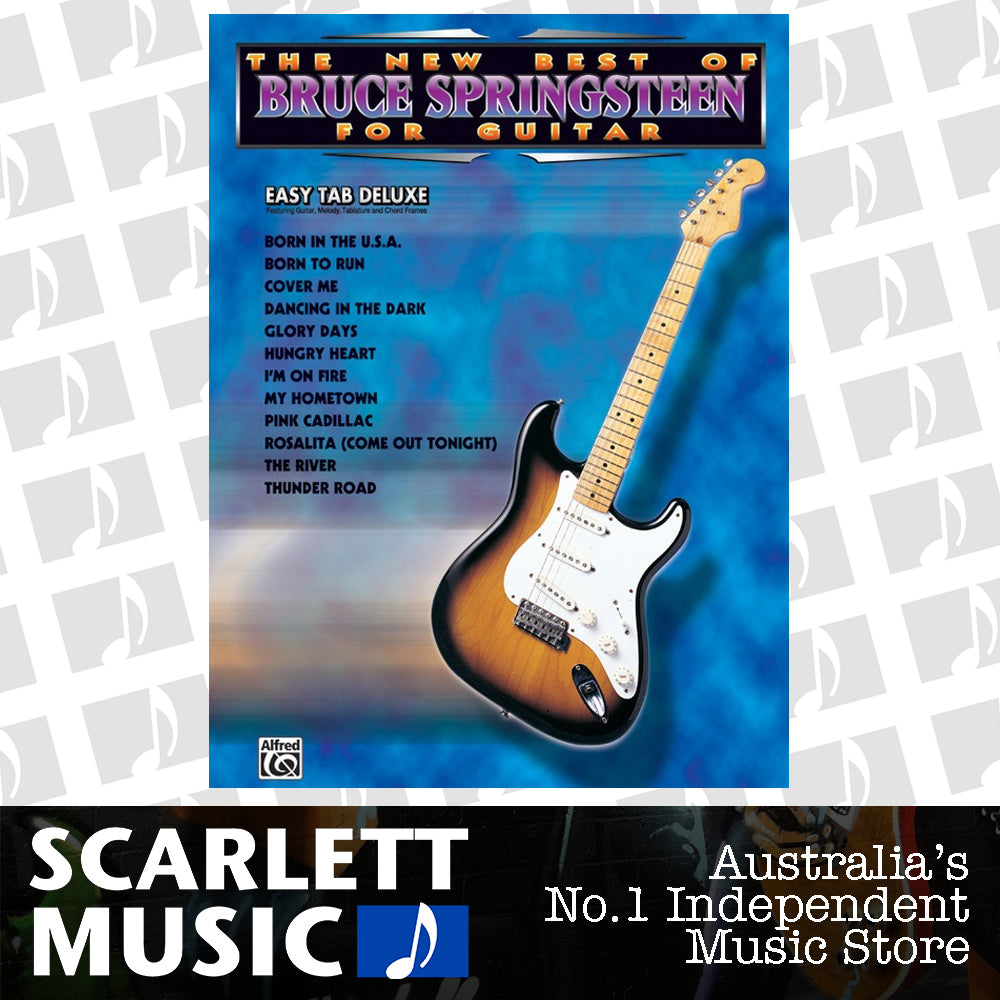 Springsteen New Best Of Easy Guitar Tab — view 2