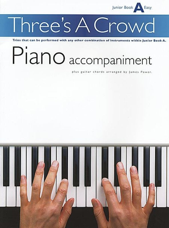 Threes A Crowd Junior Book A Piano Accomp Revised (Softcover Book)