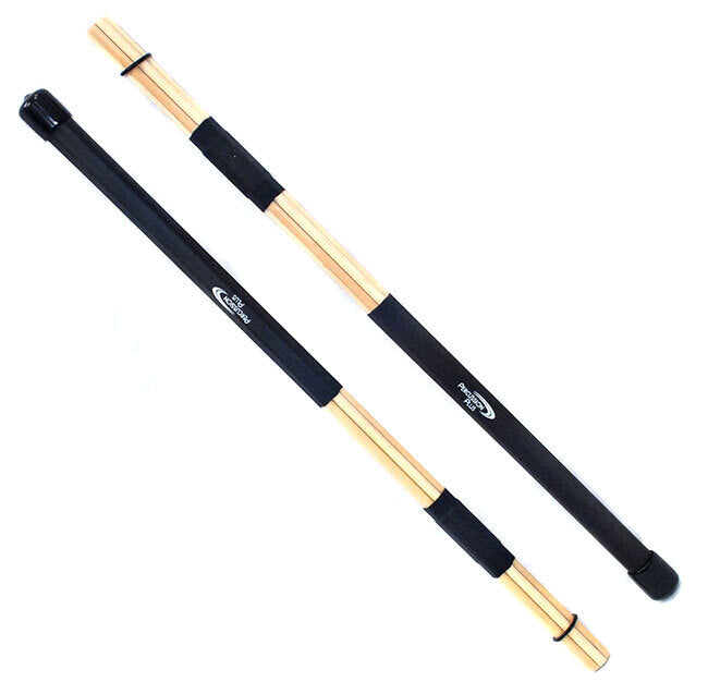 Percussion Plus Wooden Drum Rods 15mm Head 400mm Length - Pair of 7 Rods