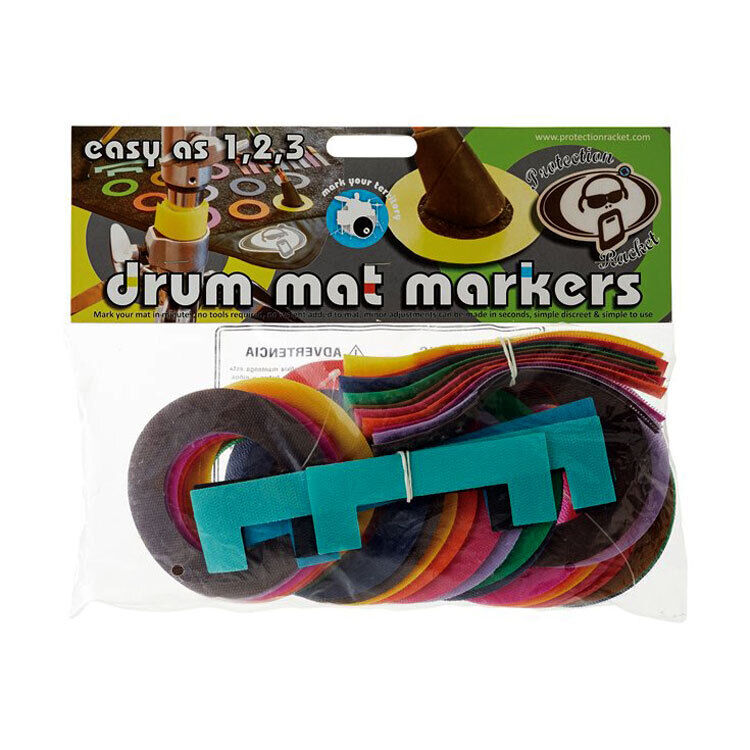 Protection Racket 26-Piece Drum Mat Markers Set — view 3