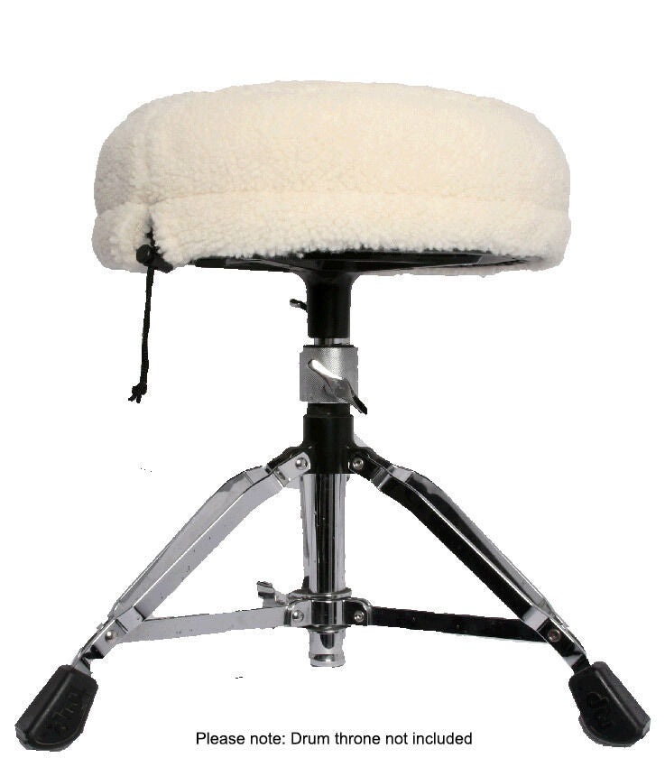Protection Racket 15" Fleece Drum Throne Seat Cover for Round Drum Thrones — view 3