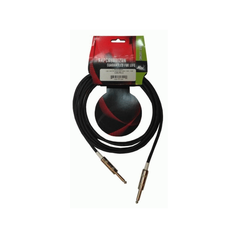 Rapco 7 Metre Instrument Cable Jack to R/A Jack