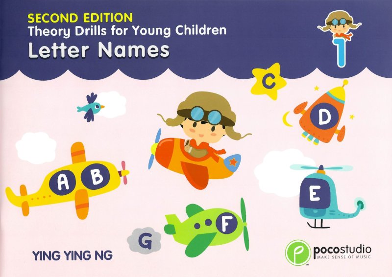 Theory Drills for Young Children: Letter Names (Poco Studio)