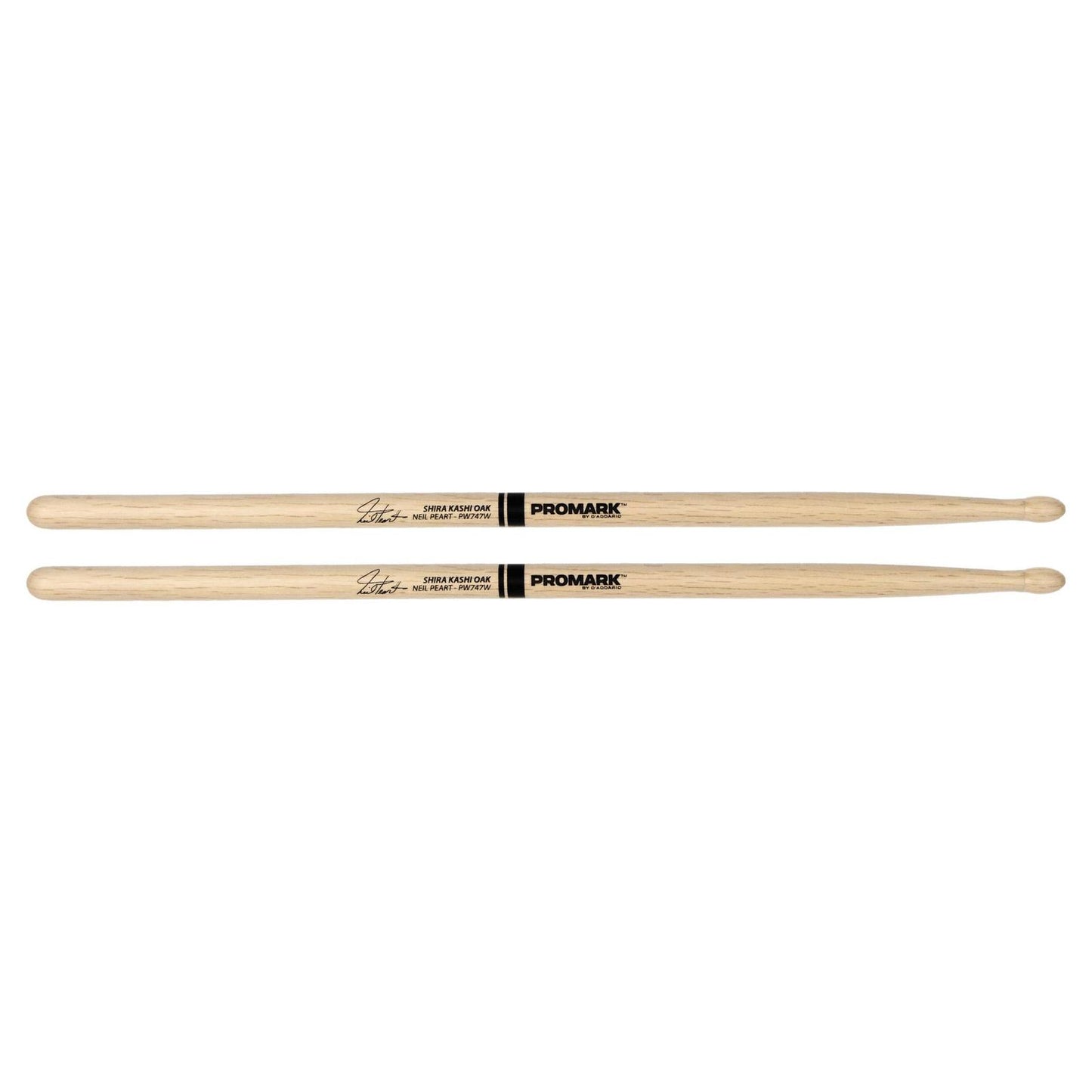 ProMark Shira Kashi Oak 747 Neil Peart Wood Tip drumstick