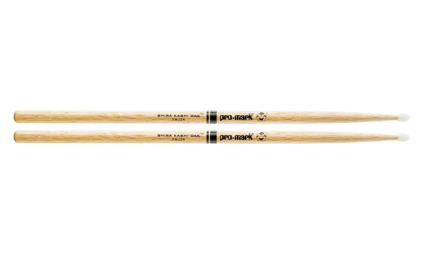 ProMark Shira Kashi Oak JZ "Jazz" Nylon Tip drumstick