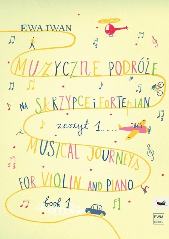 Iwan Musical Journey Book 1 for Violin and Piano, 36 Pages