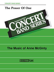 The Power of One for Concert Band CB3-3.5 SC/PTS by Anne McGinty