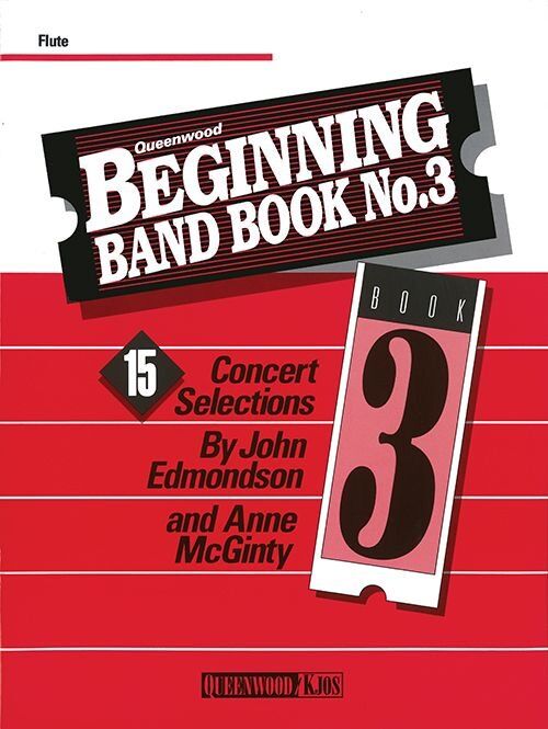 Beginning Band Book No 3 for Flute by Anne McGinty and John Edmondson
