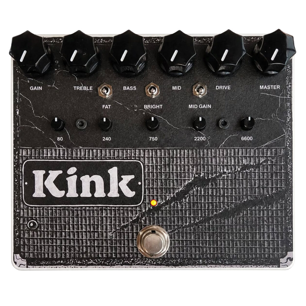 Kink Quadline Mesa MK IV Pre Style High Gain 5 Band EQ Pedal