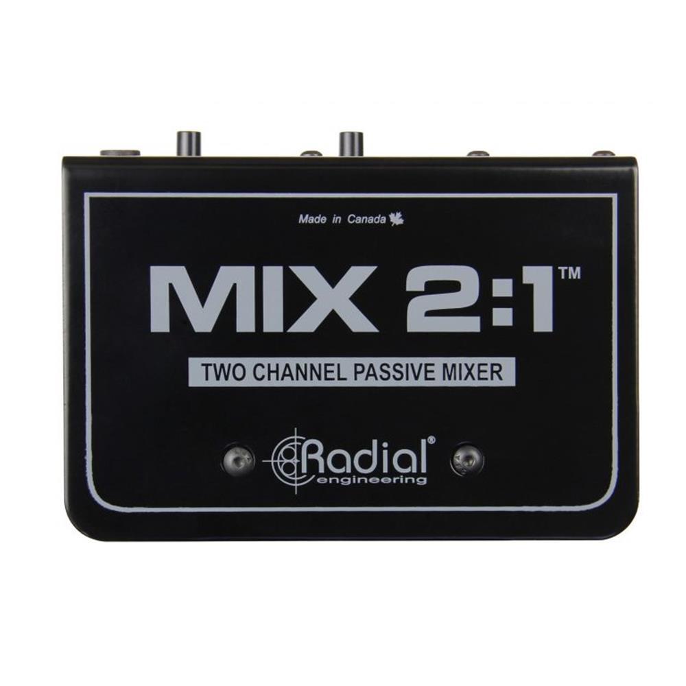 Radial Mix 2:1 - Passive Balanced MIXER, 2 IN 1 Out