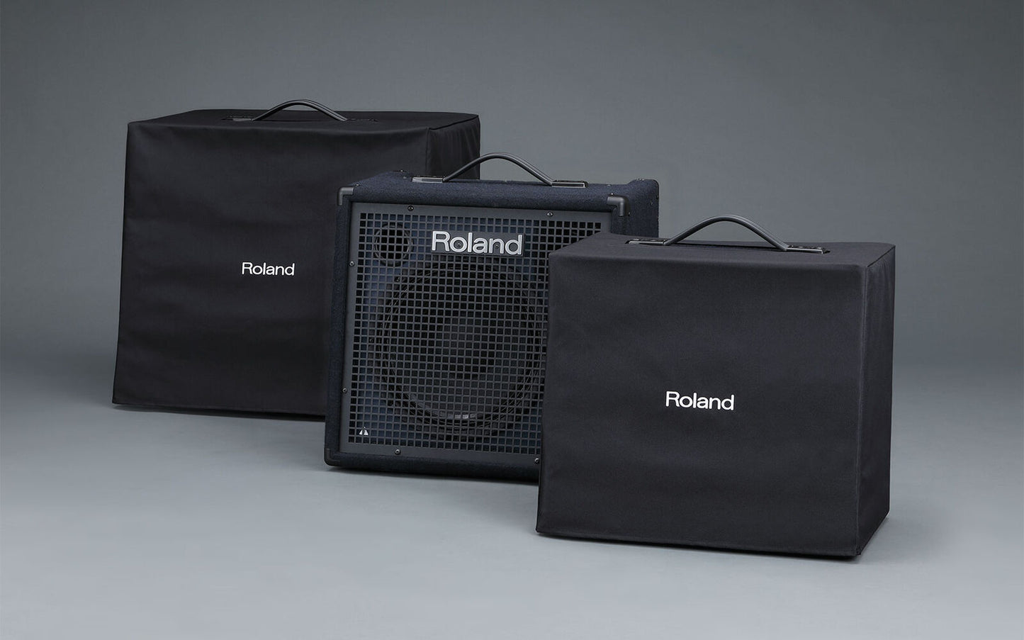 ROLAND RAC-KC600 Amp Cover for KC-600 & KC-550 - Durable Polyester, Black, Embroidered Logo, Perfect Fit Protection — view 4