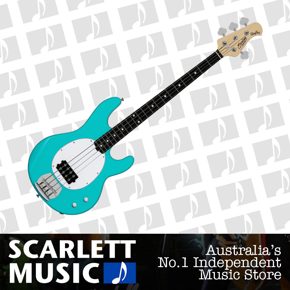 Sterling By Music Man Ray 2 4 String Electric Bass Guitar Electric Blue — view 2