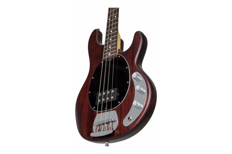 Sterling by Music Man S.U.B. StingRay RAY4, Walnut Satin Bass — view 2