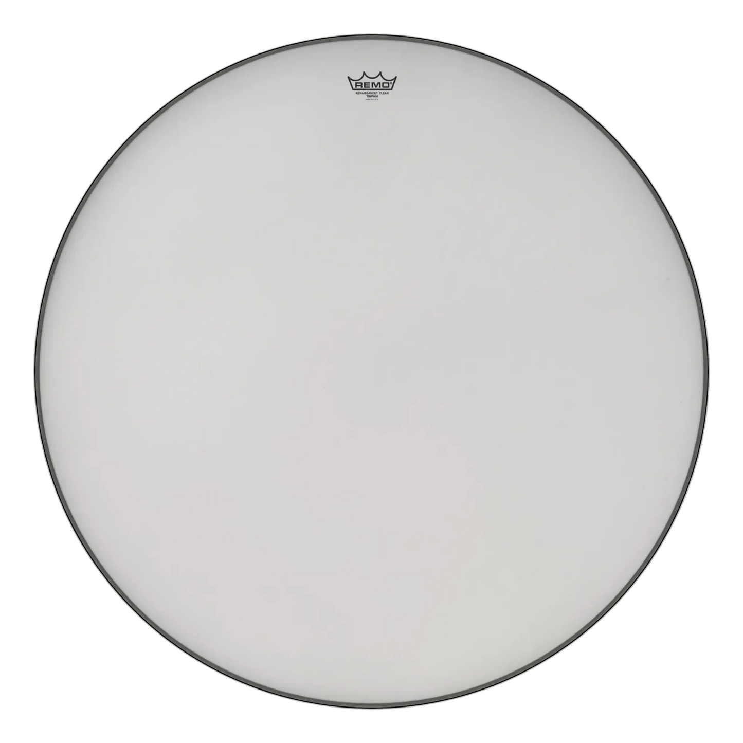 Remo 34 Inch Renaissance Clear Timpani Head with Steel Insert Ring
