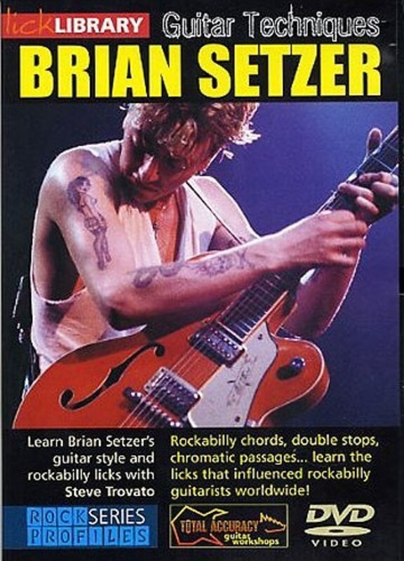 Setzer Brian Guitar Techniquesdvd