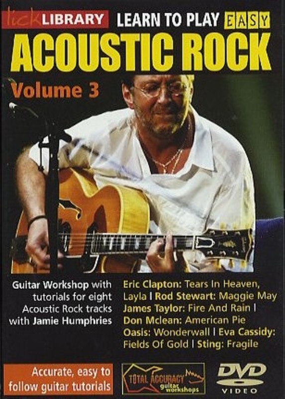 Learn To Play Easy Acoustic Rock 3 DVD