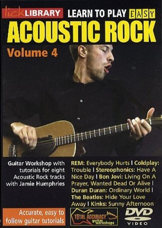 Learn To Play Easy Acoustic Rock 4 DVD