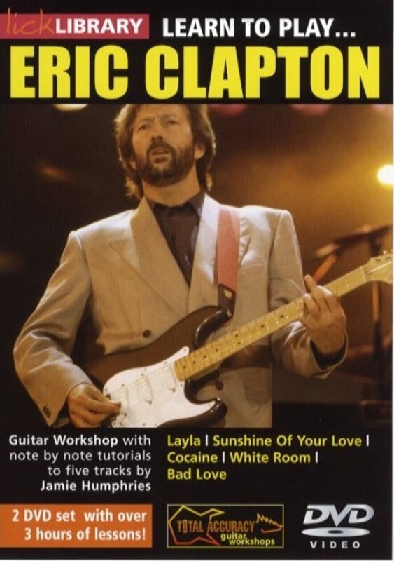 Learn To Play Eric Clapton DVD
