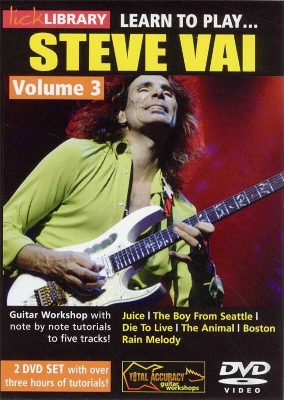 Learn To Play Steve Vai Vol 3 DVD
