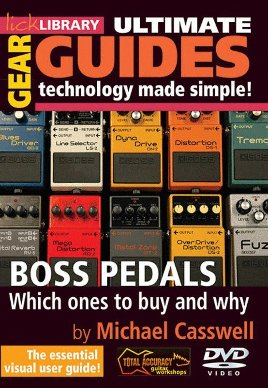 Ultimate Gear Guides Boss Pedals DVD