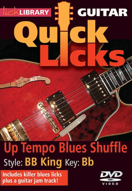 Quick Licks Up Tempo Blues Shuffle DVD