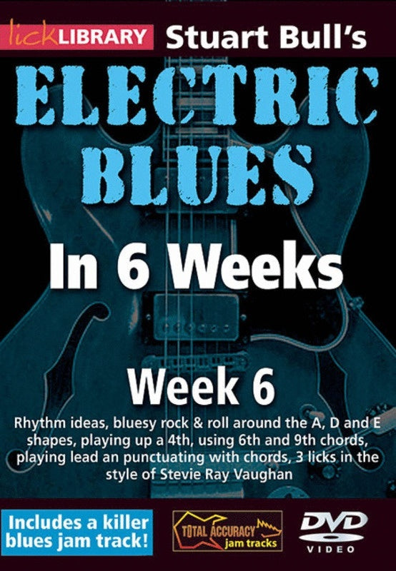 Lick Library Bull'S Electric Blues 6 Wks Guitar DVD 6