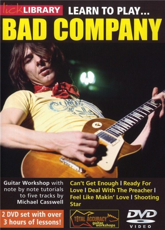 Learn To Play Bad Company DVD