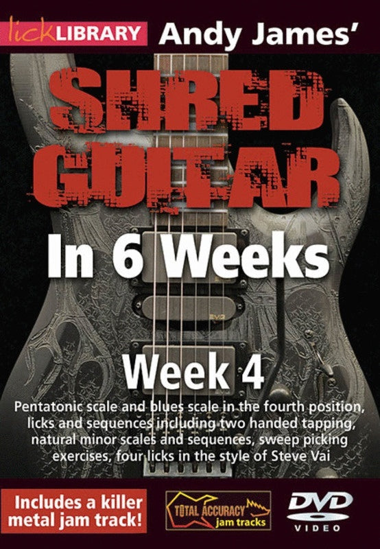 Lick Library Shred Guitar In 6 Weeks Wk 4