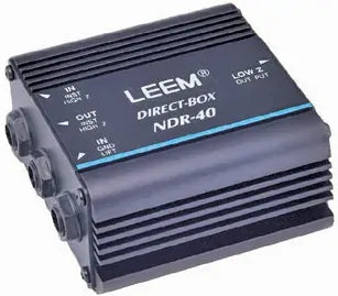 AMS Leem RDR40 Direct Box with HiZ Input and Balanced XLR Output
