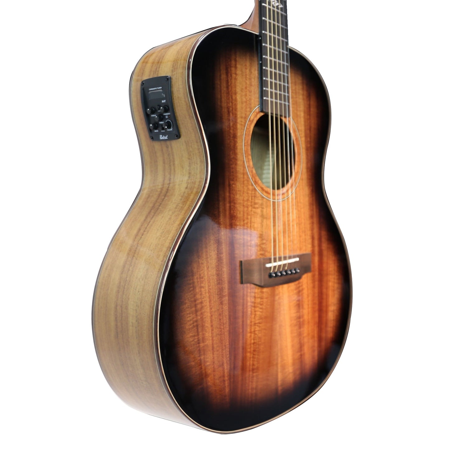 Ranch Series 49 Auditorium Acoustic-Electric Guitar Blackburst Gloss Left Handed — view 3