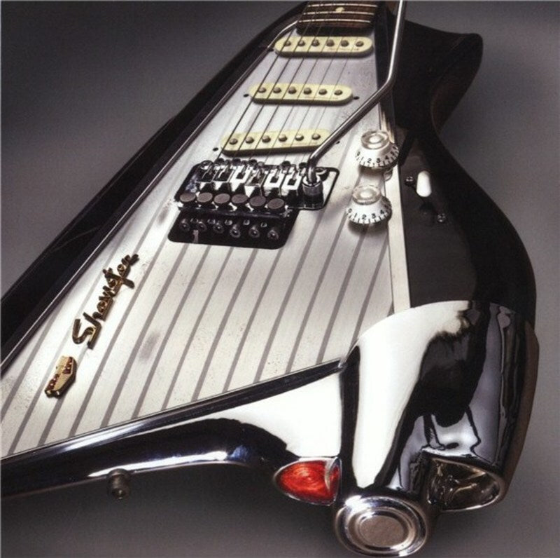 Guitar Greeting Card Tail Fin 6 Pack