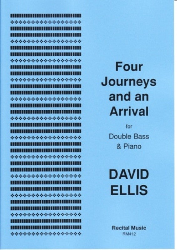 Four Journeys And An Arrival Double Bass/Piano (Softcover Book)