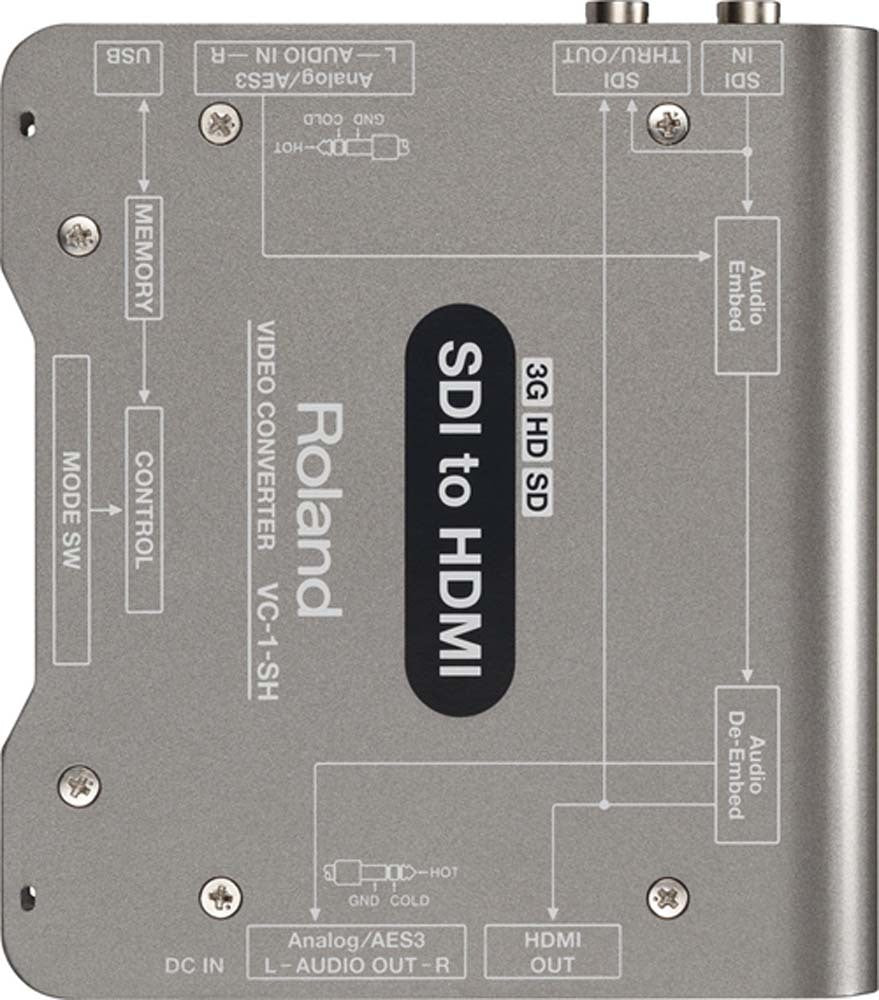 Sdi To Hdmi Video Converter VC1SH Roland — view 3