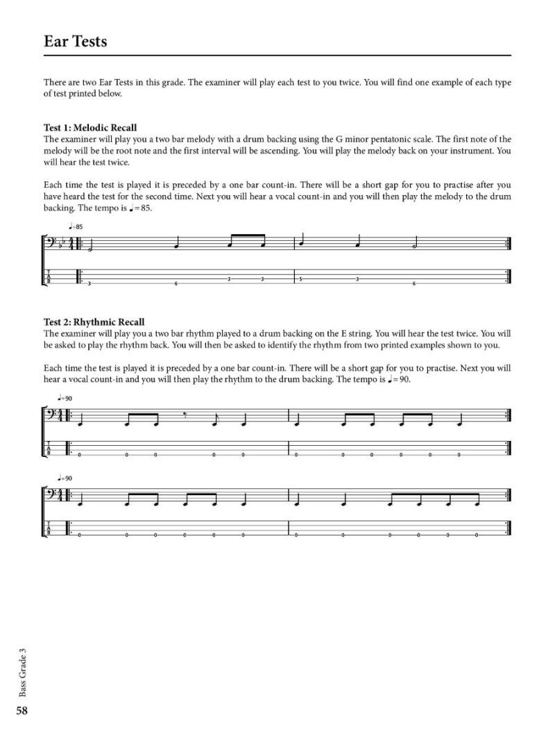 Rockschool Bass Grade 3 2018-2024 BK/OLA — view 6