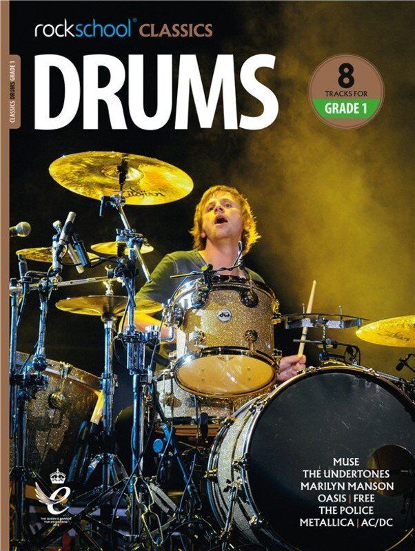 Rockschool Classics Drums Grade 1 Book
